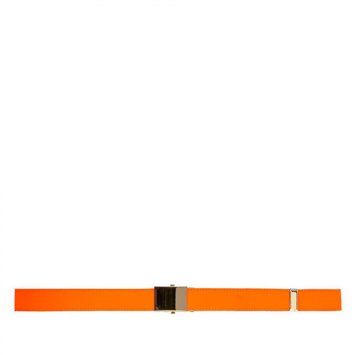 Belts Comme Des Garçons Wallet - Super Fluo reversible belt in yellow and  oran - SA0910SFSUPERFLUOORANGEYELLOW