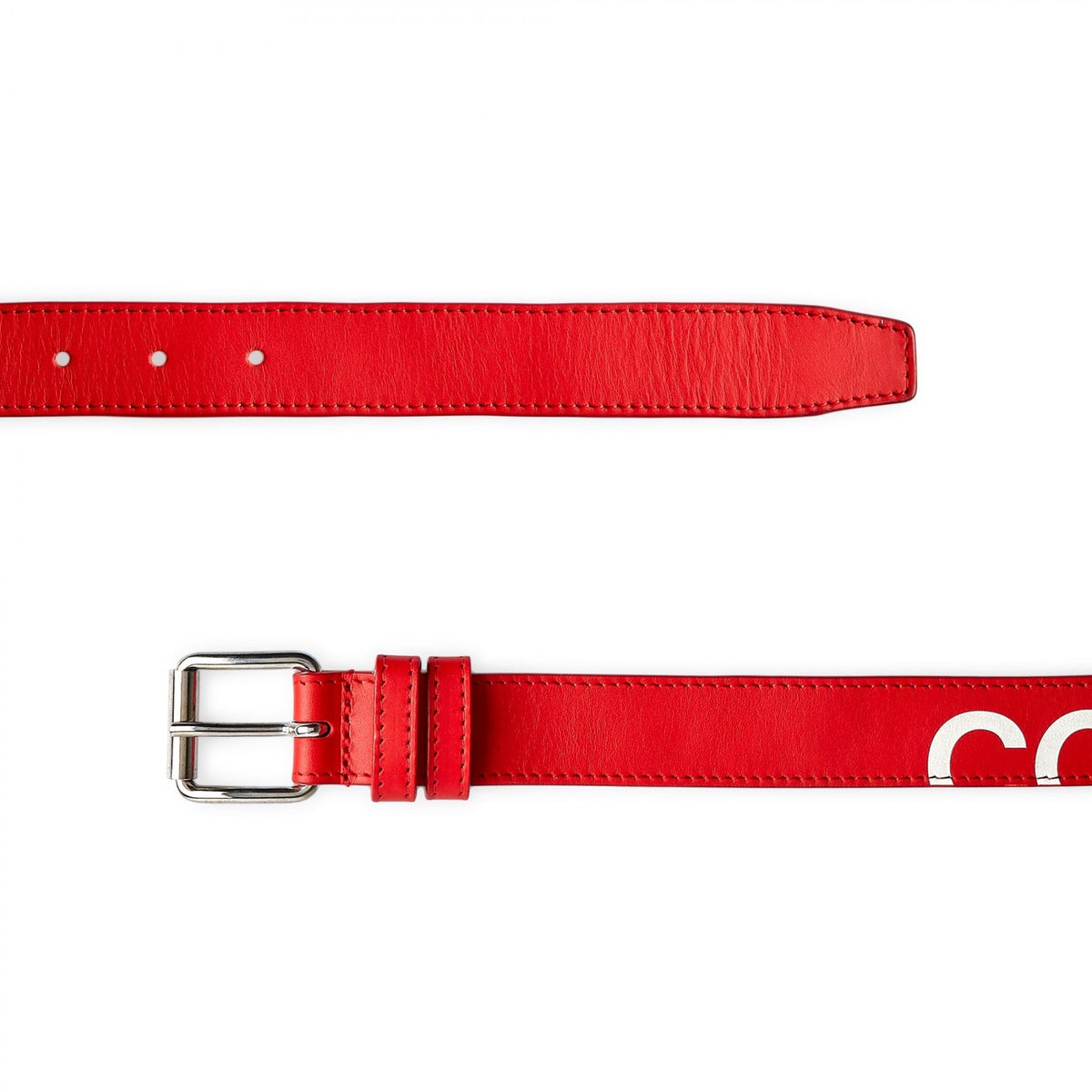 COMME DES GARÇONS Huge Logo Belt - Red / SA0911HL