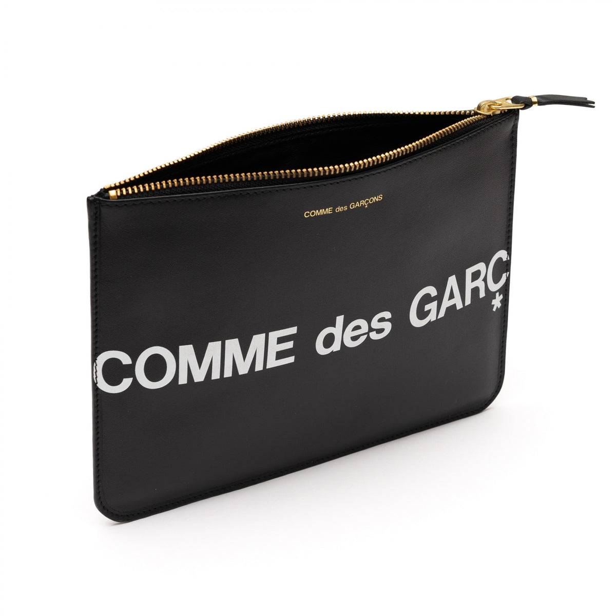 COMME DES GARÇONS Huge Logo Wallet - Black / SA5100HL – COMME des