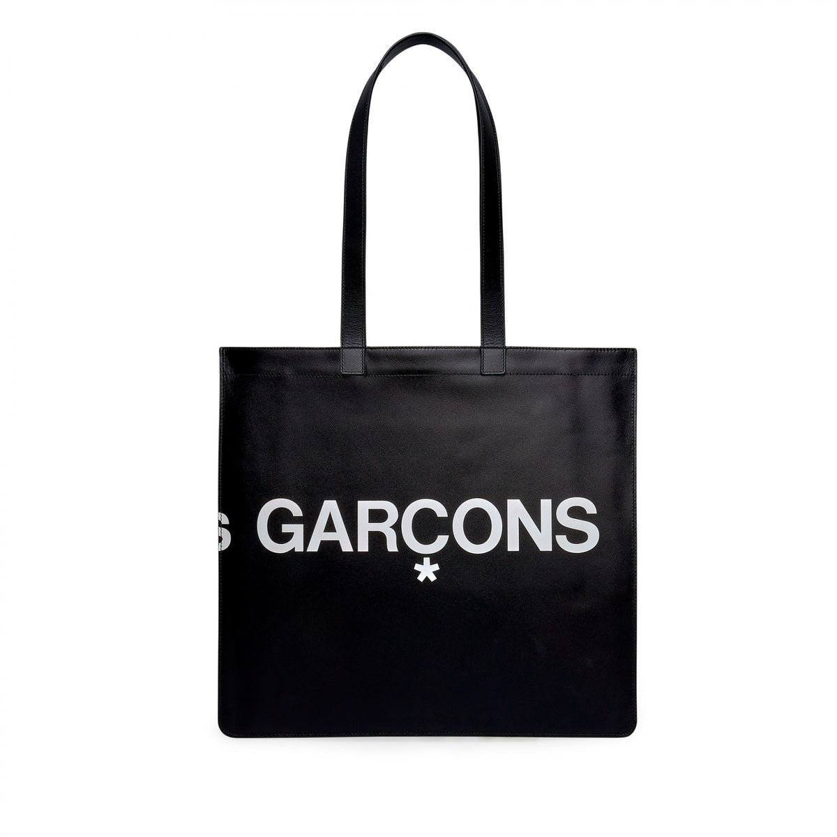 COMME DES GARÇONS Huge Logo Tote Bag - Black / SA9001HL – COMME 