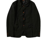 Black CDG Blazer mit geteilter Seitennaht