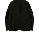 Black CDG Blazer mit geteilter Seitennaht