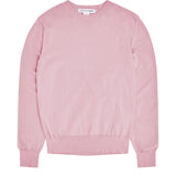 CDG SHIRT Gestrickter Rundhals-Pullover Pink