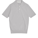 CDG SHIRT Strick Polo Grau