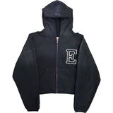 ERL Varsity Oversized Reißverschluß Hoodie