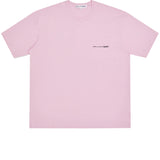 CDG SHIRT Oversized T-shirt Pink