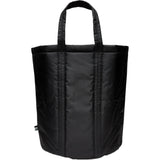 Black CDG Large Circular Tote Bag