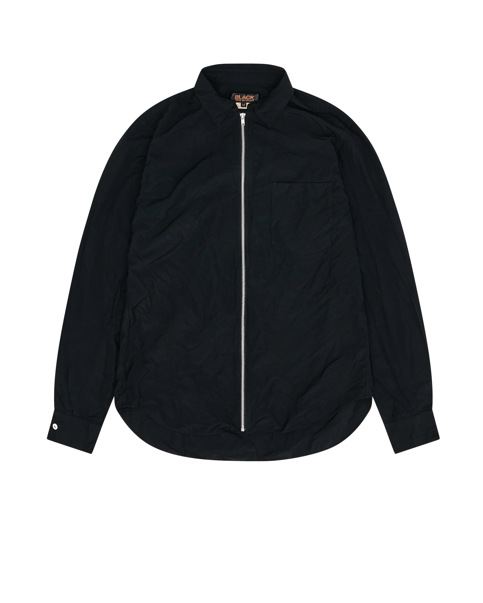 Black comme des garcons nike jacket best sale