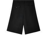 Black CDG Knee-length Shorts