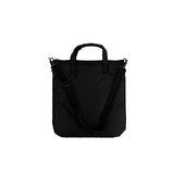 Black CDG Zipped Tote Bag