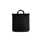 Black CDG Zipped Tote Bag