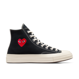 CDG PLAY x CONVERSE Chuck Taylor'70 Kleines Rotes Herz / High Top / Schwarz