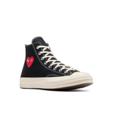 CDG PLAY x CONVERSE Chuck Taylor'70 Kleines Rotes Herz / High Top / Schwarz