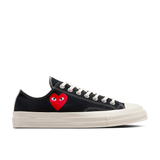 CDG PLAY x CONVERSE Chuck Taylor'70 Kleines Rotes Herz / Low Top / Schwarz