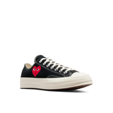 CDG PLAY x CONVERSE Chuck Taylor'70 Kleines Rotes Herz / Low Top / Schwarz