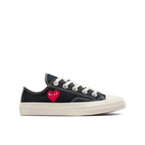 CDG PLAY x CONVERSE Kids Chuck Taylor'70 Little Red Heart / Low Top / Black