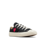 CDG PLAY x CONVERSE Kids Chuck Taylor'70 Little Red Heart / Low Top / Black