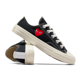 CDG PLAY x CONVERSE Kids Chuck Taylor'70 Little Red Heart / Low Top / Black