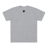 Play Comme des Garçons Classic Black Heart On Back T-shirt