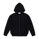 Play Comme des Garçons Red Heart On Back Zip Hoodie