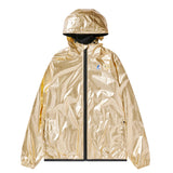 PLAY CDG x K-WAY UNISEX JACKET Claude Full Zip - Gold mit goldenem Herz