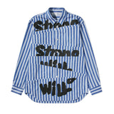 CDG SHIRT "Strong Will" Printed Shirt