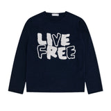 CDG SHIRT "Live Free" Pullover