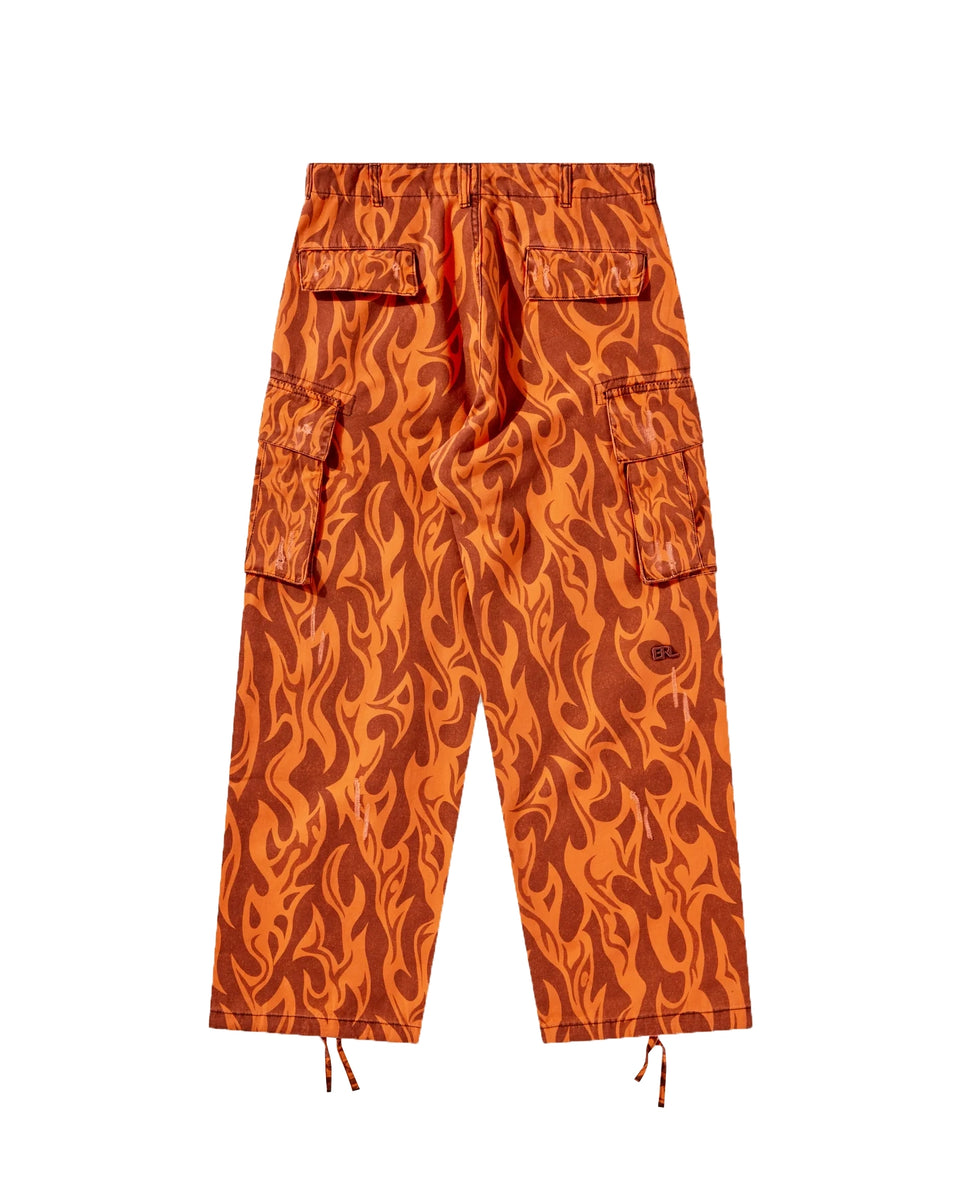 ERL Bedruckte Cargo-Hose - Orange/rot – COMME des GARÇONS Germany