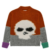 ERL Mohair Skull Intarsia Sweater