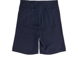 CDG SHIRT Gewaschene Polyester Shorts Navy