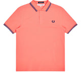 CDG SHIRT Fred Perry Polo Lachsfarben