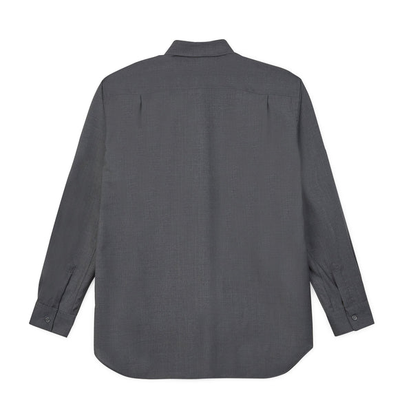 CDG Shirt Forever - Men's Shirt Regular Fit - B302 Wool Light Gray
