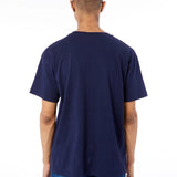 SKY HIGH FARM Permanent Logo T-shirt -Navy