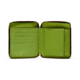 CDG Washed Leather Wallet - Apple Green SA2100WW