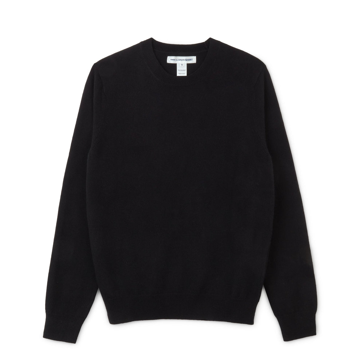 CDG Shirt Forever - Men's Sweater Crew neck - Black – COMME des GARÇONS ...