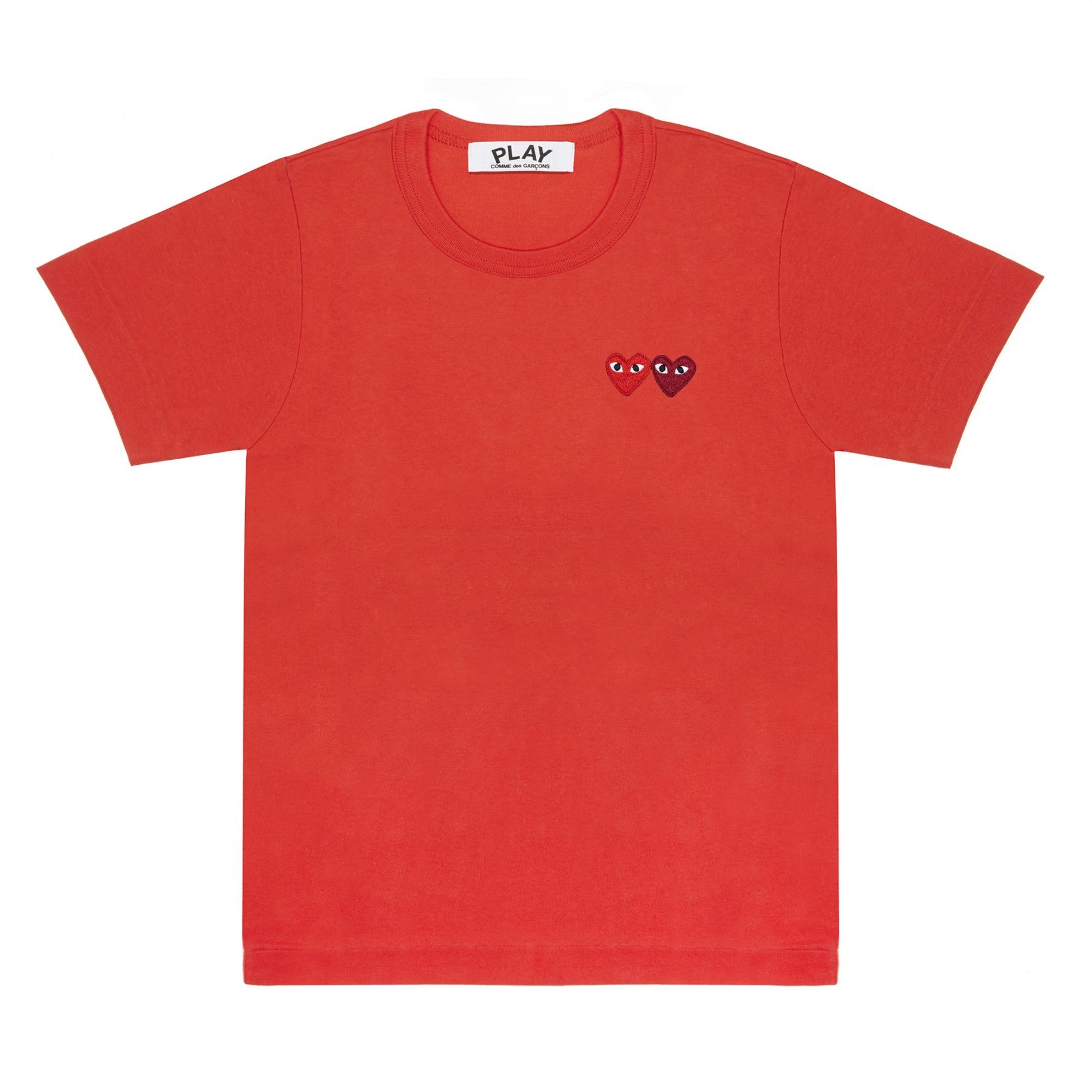 T-Shirt Tshirt Tee rotes Herz red heart logo emblem patch Comme des Garcons Commes des Garcon Comme de Garcons Comme de Garcon Comm des Garcons