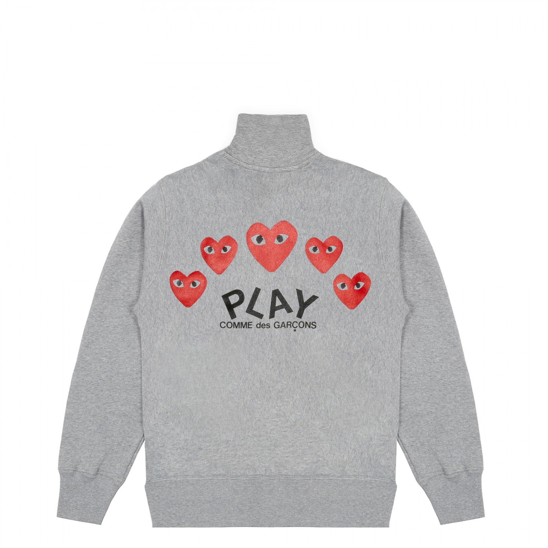 trainings jacke track jacket trackjacket zipjacke reißverschluss pulli sweatshirt sweater Jacke tracksuit rotes Herz red heart logo emblem patch Comme des Garcons Commes des Garcon Comme de Garcons Comme de Garcon Comm des Garcons