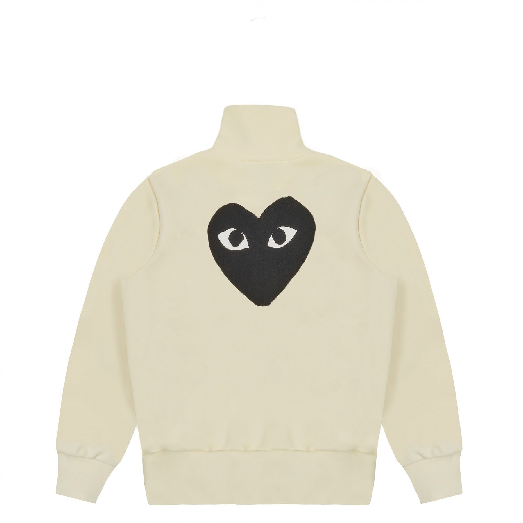 trainings jacke track jacket trackjacket zipjacke reißverschluss pulli sweatshirt sweater Jacke tracksuit rotes Herz red heart logo emblem patch Comme des Garcons Commes des Garcon Comme de Garcons Comme de Garcon Comm des Garcons